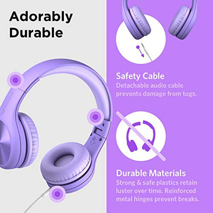 LilGadgets Connect+ PRO Wired Headphones for Kids, Model LGCR