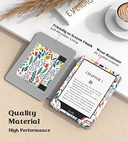 MoKo Slim PU Shell Cover Case for 7" Kindle Paperwhite 12th/11th Gen