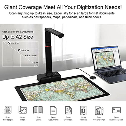 VIISAN A2 S21 26MP Document Scanner