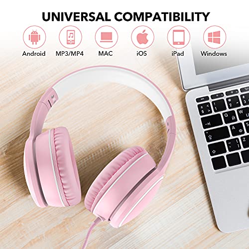 RORSOU R10 40mm Over-Ear Headphones Wired 3.5mm Jack