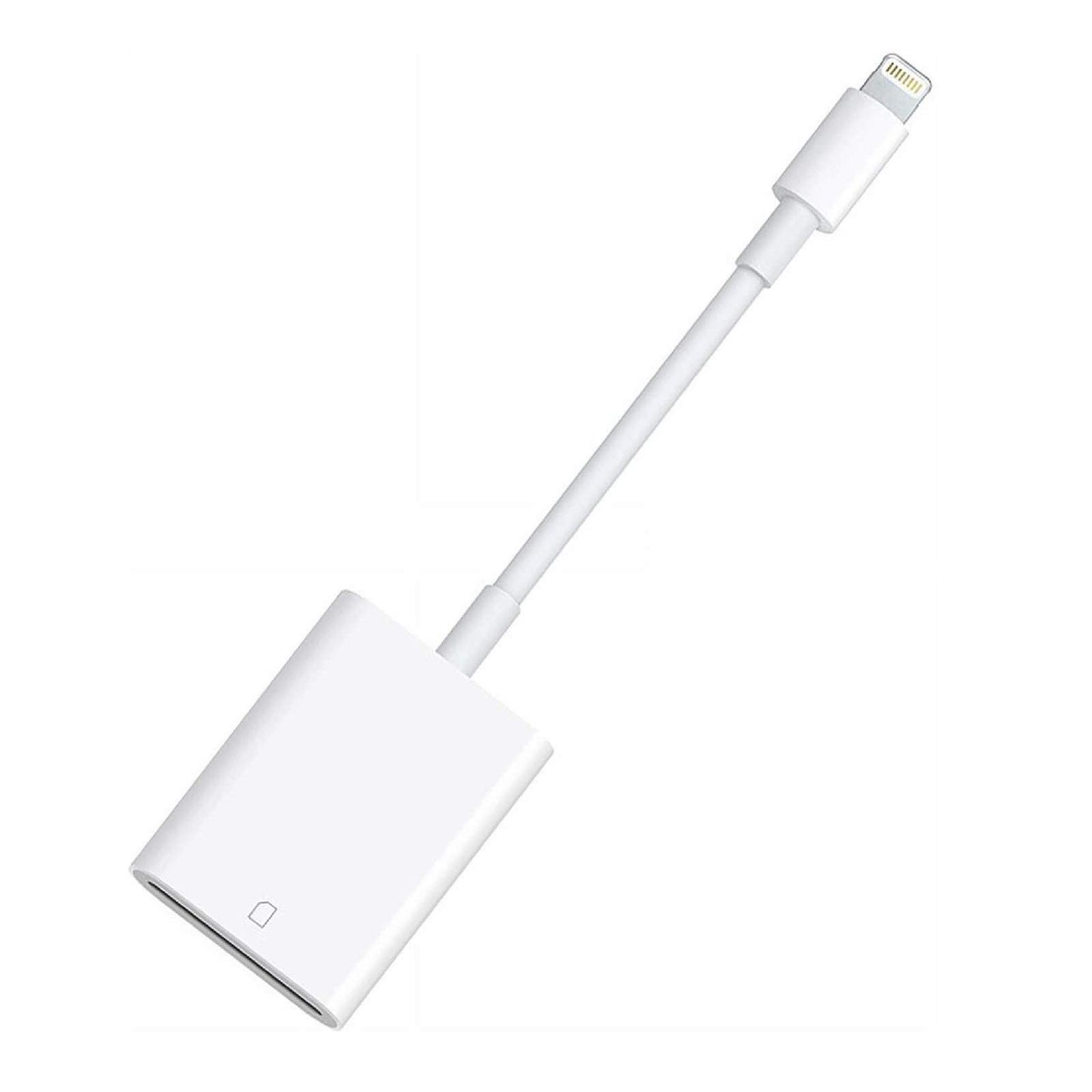 FUHAYA Lightning Adapter to SD Card Reader AKUSFBA-140, 256GB Capacity, iOS Compatible, Plug & Play