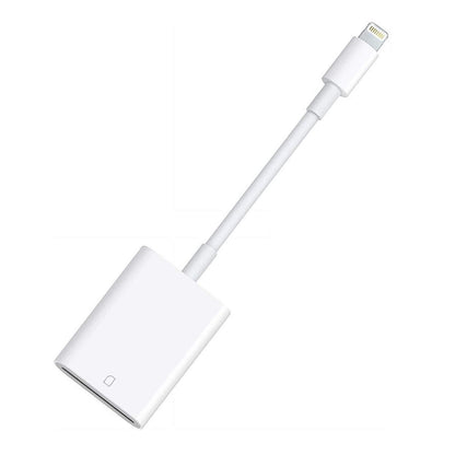 FUHAYA Lightning Adapter to SD Card Reader AKUSFBA-140, 256GB Capacity, iOS Compatible, Plug & Play