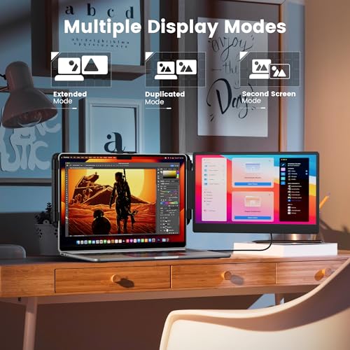 domyfan 14.1" S1 FHD 1080p 60Hz IPS Monitor