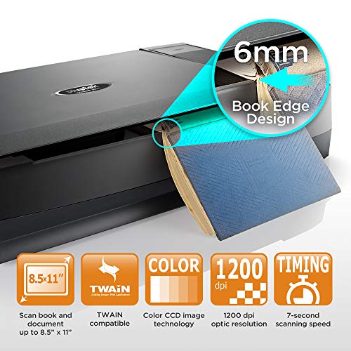Plustek 3800e Flatbed Scanner 1200 dpi CCD Document 48 Bit