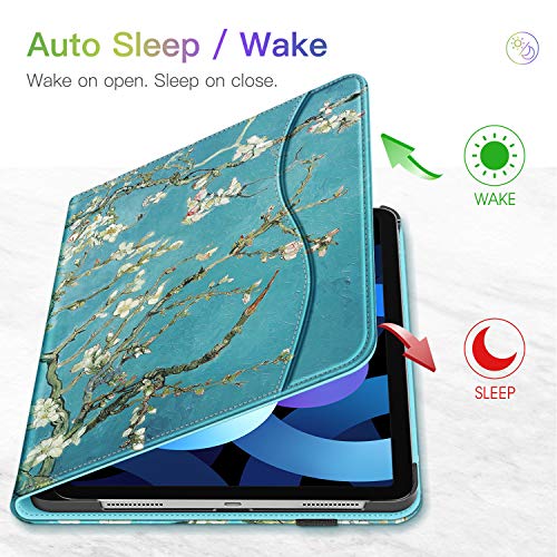 Fintie 11 Inch iPad Air Case EPAN006 Adjustable Stand Multi-Angle Viewing Blossom