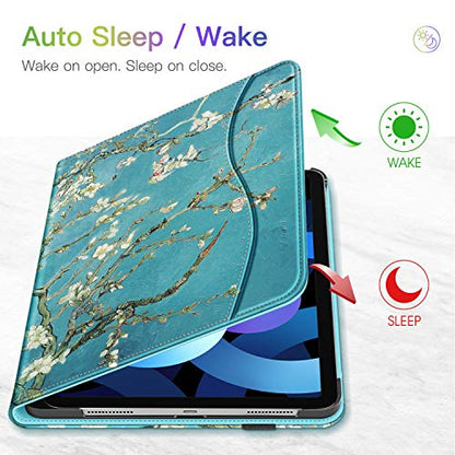 Fintie 11 Inch iPad Air Case EPAN006 Adjustable Stand Multi-Angle Viewing Blossom