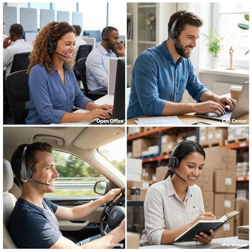 LEVN Wireless Headset HS011V1 - On Ear - Bluetooth - Black