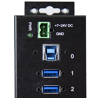 StarTech.com 10-Port USB Hub ST1030USBM - 5000Mbps - Alloy Steel