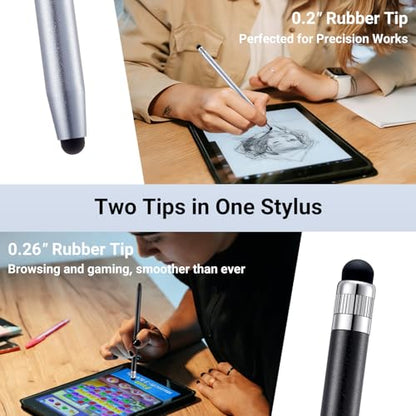LINFANC 12Pcs LF1031 Stylus Pen Touchscreen Compatible Multi-Device