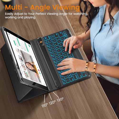 OYEEICE 10.2'' 7th/8th/9th Generation 10.5'' Air 3rd Wireless Detachable Keyboard Case