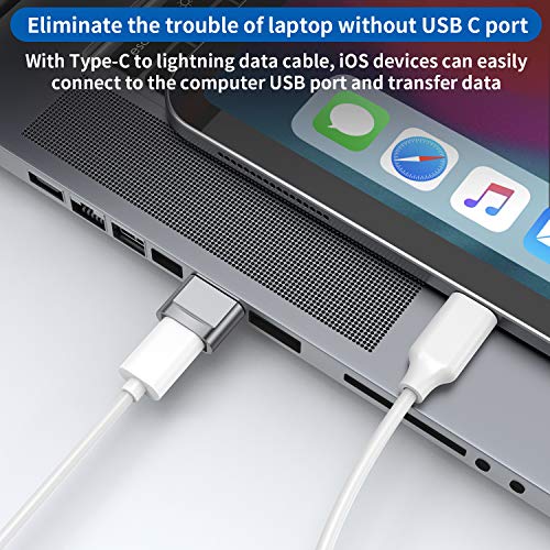 QianLink USB C Female to USB A Male Adapter 4 Count