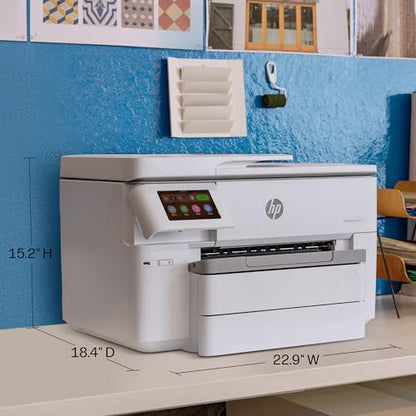 HP OfficeJet Pro 9730 C2WH0A All-in-One Multifunction Color Inkjet Printer with Auto Duplex