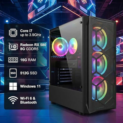 STGAubron 14.96 x 7.87 x 17.52 inches ABR0122 1920 x 1080 3.9GHz Desktop Tower