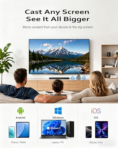 KAMING 2" x 0.1" x 2" B0GSW81Q6V 4K HDMI, 60Hz, TV Stick