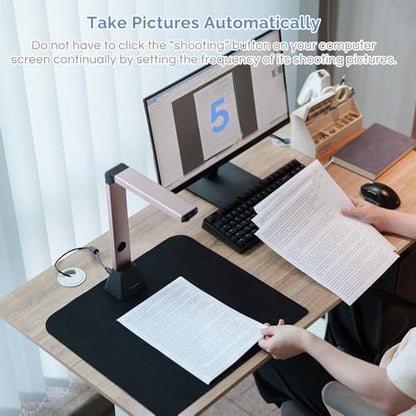 iCODIS Portable Document Scanner S18MP 8MP USB Document Camera
