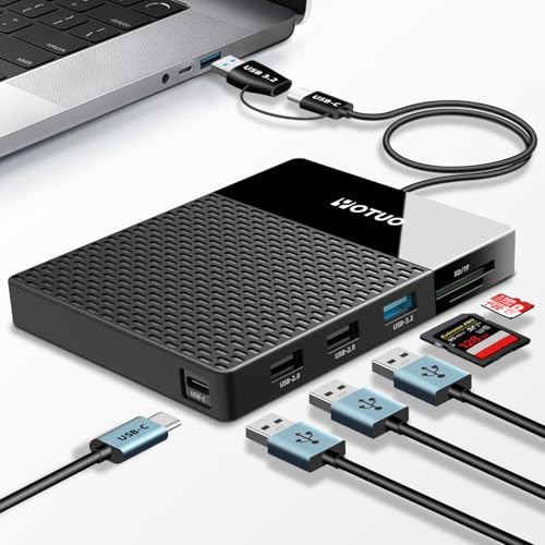 YOTUO 1TB External Hard Drive SY-DSHDD-01 USB 3.0 Multiport Hub