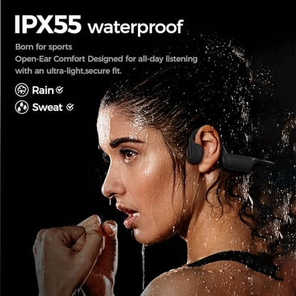Ogogrs Open-Ear K08-New Bone Conduction Headphones Wireless Bluetooth Sports Earphones