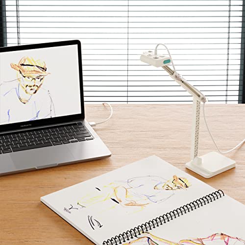 OKIOLABS S2 Document Camera 1440p 30FPS USB Compatible Camera