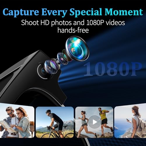 KWENRUN Smart Glasses 3264 x 2448 Resolution Bluetooth Plastic Square Type Wearable Computer