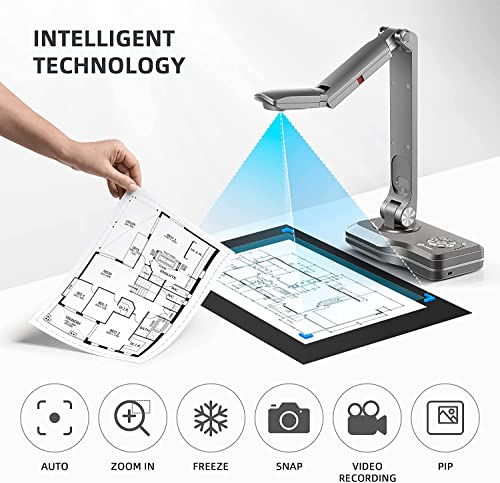 JOYUSING 4 inches V508 8MP 2448p Document Camera