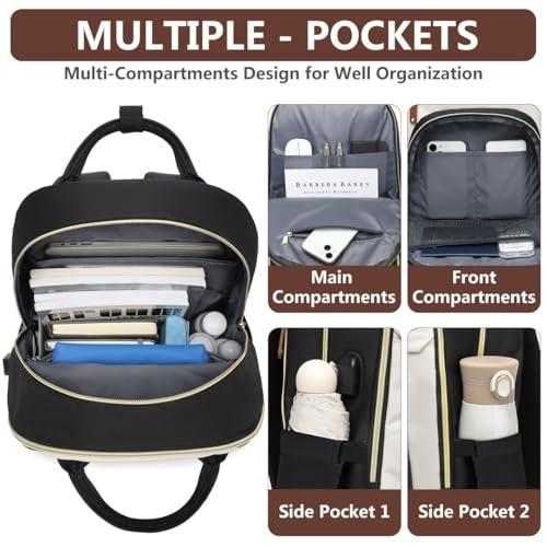 BAGSWAN 15.6 Inch 102346m Laptop Backpack Solid Nylon Adult Casual