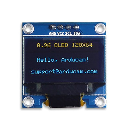 UCTRONICS 0.96-Inch OLED Module 12864 128x64 I2C Driver for Arduino, Raspberry Pi