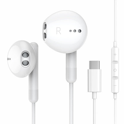 BENEWY ME540 USB C Headphones Wired Earbuds with Microphone 14.2mm Drivers