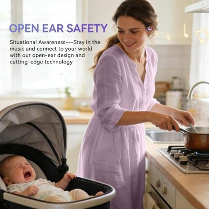 Xmenha 1 Count XmenhaCA-ZXY-YYK-Q65 Open Ear Bluetooth Wireless Headphones