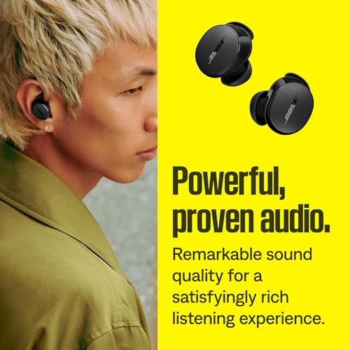 Bose 888507-0100 QuietComfort Wireless Earbuds - Bluetooth 5.3, IPX4 Rating, Up to 8.5 Hours Battery Life, In Ear