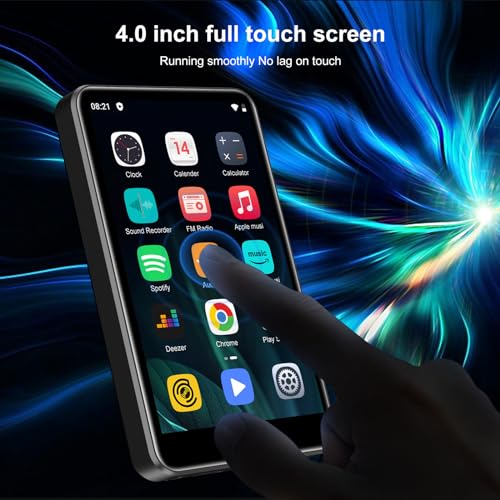 ZAQE 4 Inches M505 Pro 80GB Touch Screen MP4 Player with Hi-Resolution Audio and Built-In FM Radio