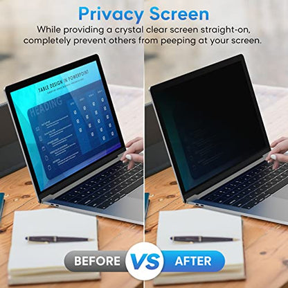 Yamaya 15.6 Inch Laptop Privacy Screen 1920x1080 Anti Glare 60Hz Matte/Glossy Filter