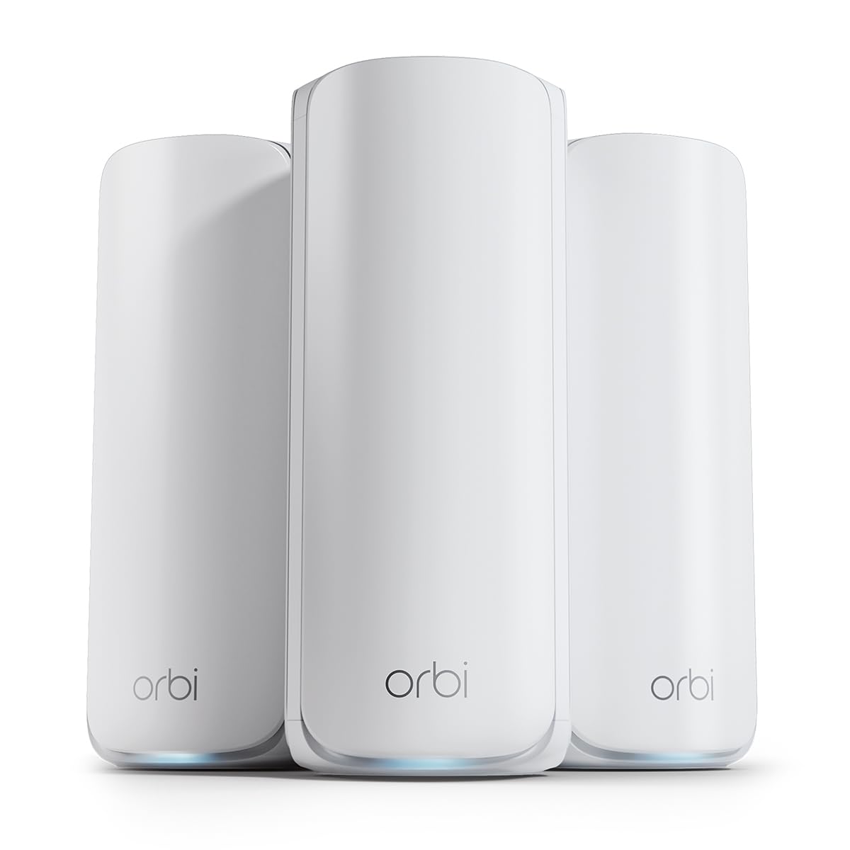NETGEAR Orbi 870 Series Tri-Band WiFi 7 Mesh System (RBE873) - Router + 2 Satellite Extenders, Security Features, Up to 21 Gbps, Covers Up to 9,000 Sq. Ft., Supports 150 Devices