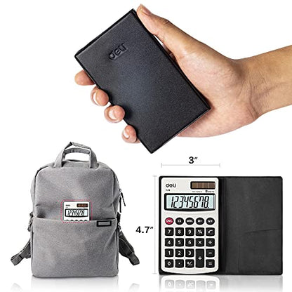 Deli 4.7" E1120 Standard Function LCD Office Calculator