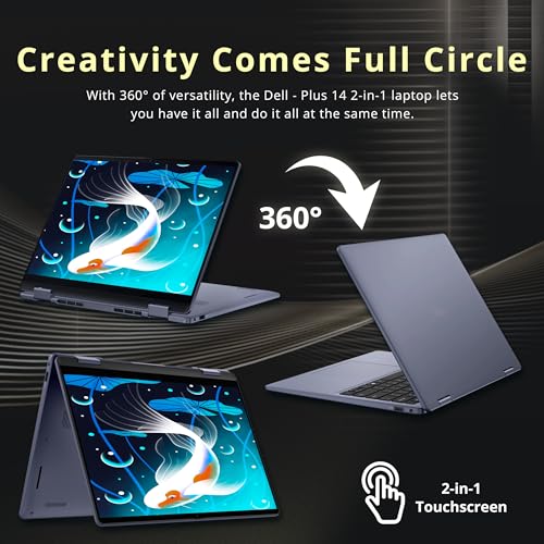 Dell 14 inch 2K Convertible Laptop AMD Ryzen AI 7 350 16GB DDR5 SDRAM 2TB SSD