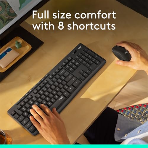 Logitech Wireless Mouse & Keyboard Combo MK295