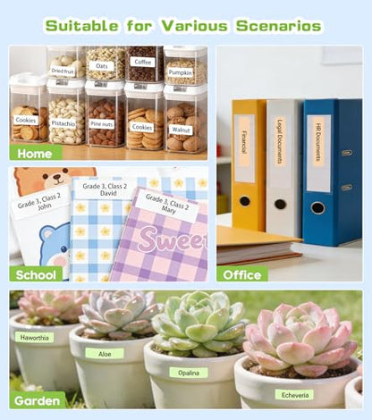 ORGBRO 0.6" x 1.57" X1 203 DPI Portable Label Maker