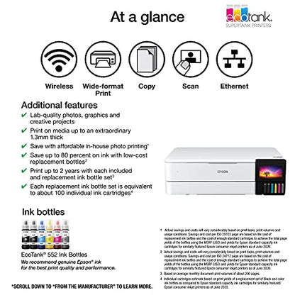Epson 13 x 19 ET-8550 5760 x 1440 Inkjet Printer