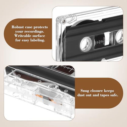 Sewroro 1 GB X1038EROHX70 Transparent Plastic Portable Microcassette Recorder