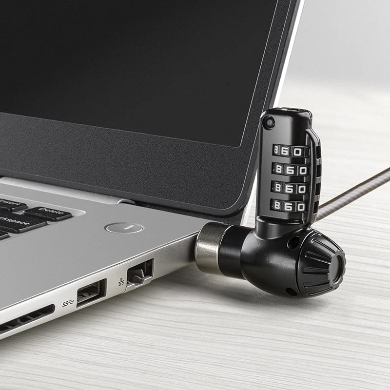 Bolikeji Heavy Duty Anti-Theft Laptop Lock with 4-Digit Combination Cable Lock (2m)