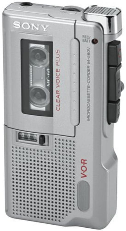 Sony M-560V 1" 4GB Digital Microcassette Voice Recorder USB 2.0