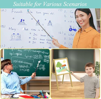 Kamwuld 5Pcs B0FCYQCZN7 Classroom Pointer Stick Teacher Supplies