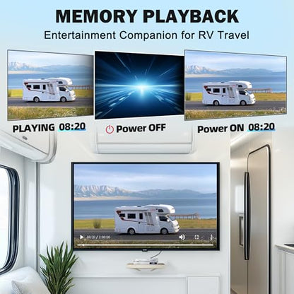 Delleson DL-DVP Mini Region Free DVD Player 1080p HDMI Outputs Compact Design