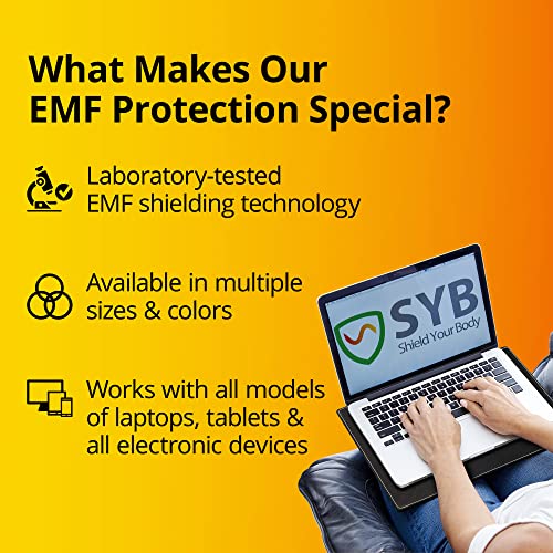 SYB 13.8 x 10.7 inch pad-g3-14 Anti-Radiation Laptop Lap Pad