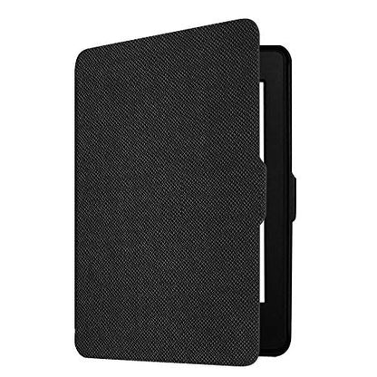 Fintie Slimshell Case for 6" Kindle Paperwhite 2012-2017 Model No. EY21 & DP75SDI - Lightweight Form Factor with Auto Sleep/Wake Functionality - Black