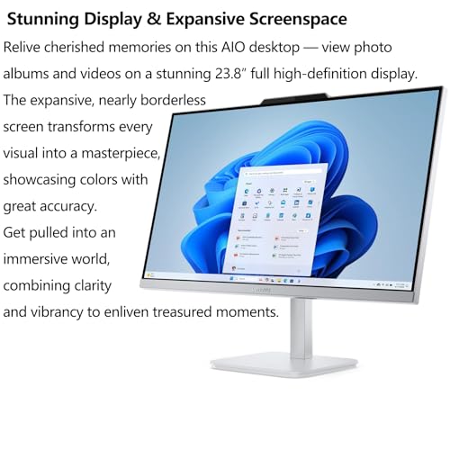 Lenovo 24 A100 23.8" 1920x1080 AIO SSD All-in-One PC