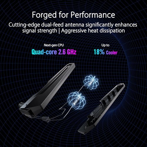 ASUS GT-BE98 Quad-Band WiFi 7 Router 30000 Mbps 320 MHz Ethernet Wi-Fi
