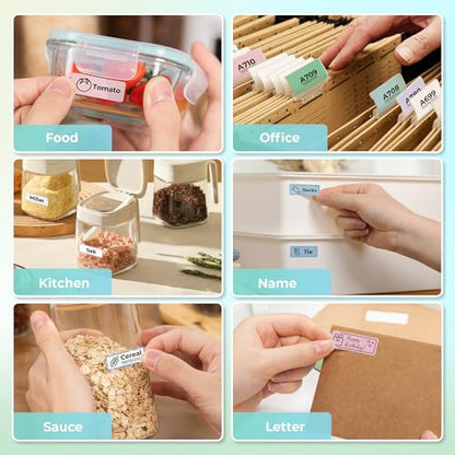 Nelko 0.55"x1.57" TP15x40 Standard Laminated Thermal Label Tape for P21 Printer