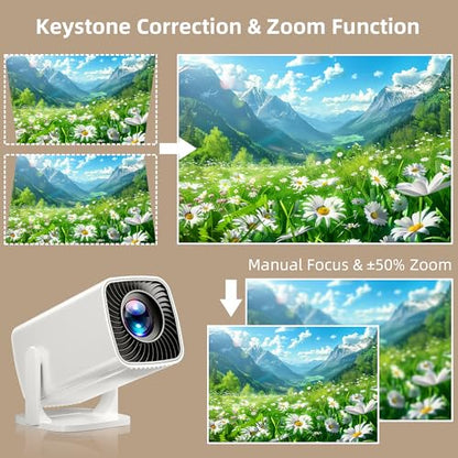 Sainyer Portable Mini Projector Q100 1920 x 1080 1500 Lumen LCD