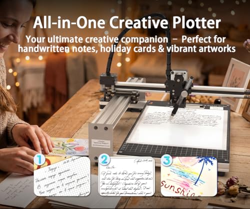 Euuko 15.8x15.8x5.5 inches EK0001 XY Plotter Pen Printer A4 Workspace