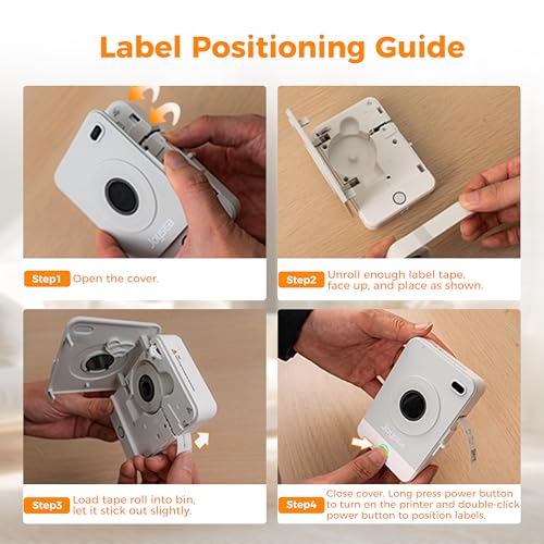 Joysea OP1 Thermal Label Maker 203 DPI Monochrome Portable Printer
